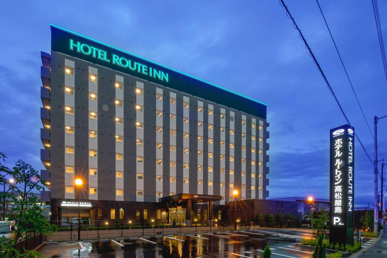 Hotel Route Inn Takamatsu Yashima Bagian luar foto